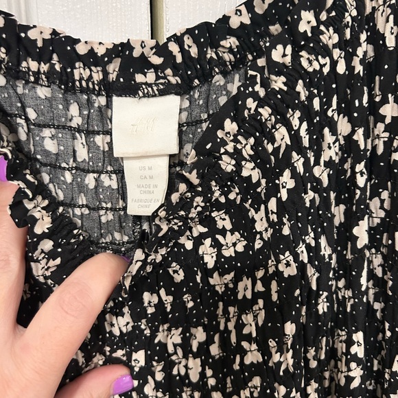 H&M prairie / boho maxi dress - size Medium - Picture 2 of 2